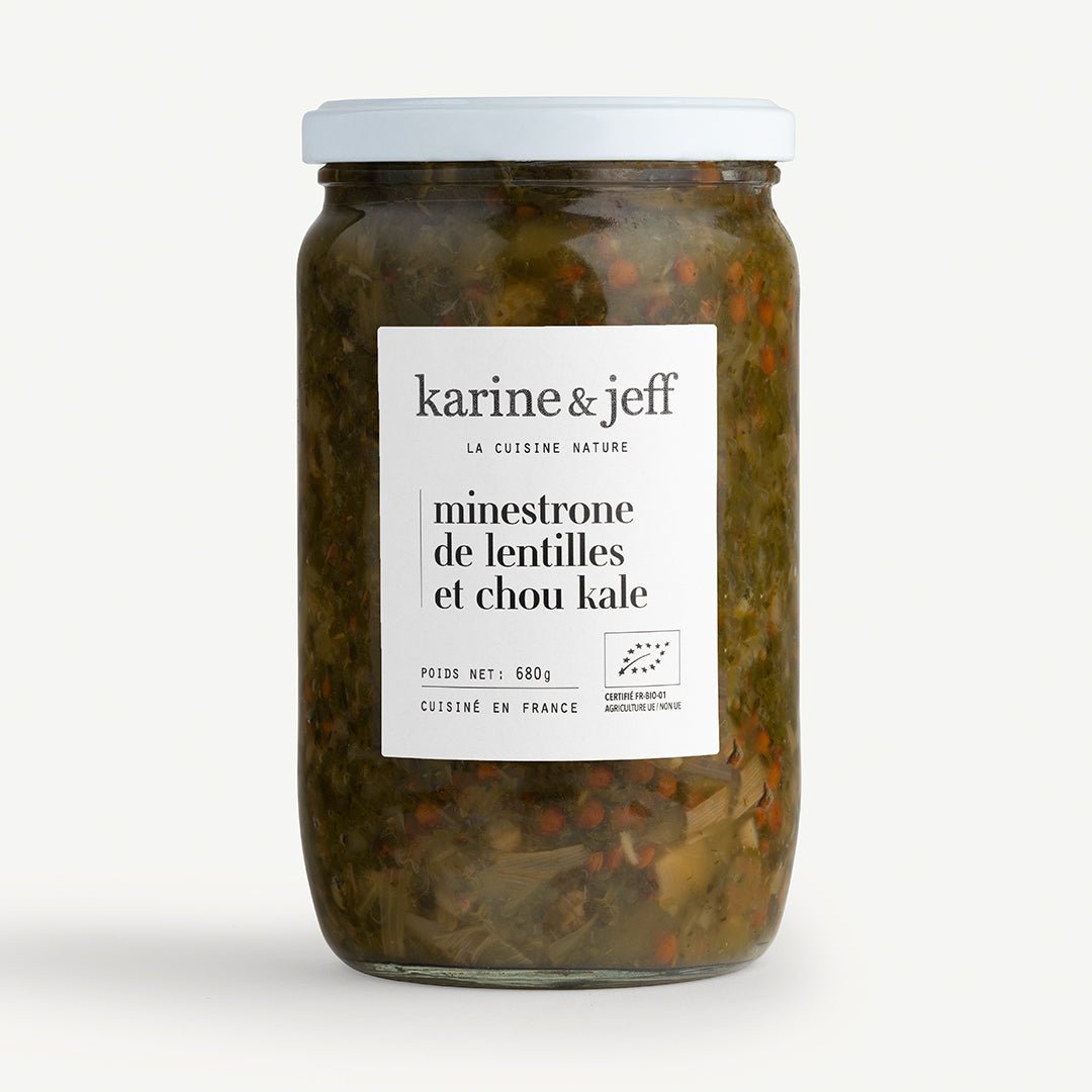 Soupe minestrone bio - Karine &amp; Jeff