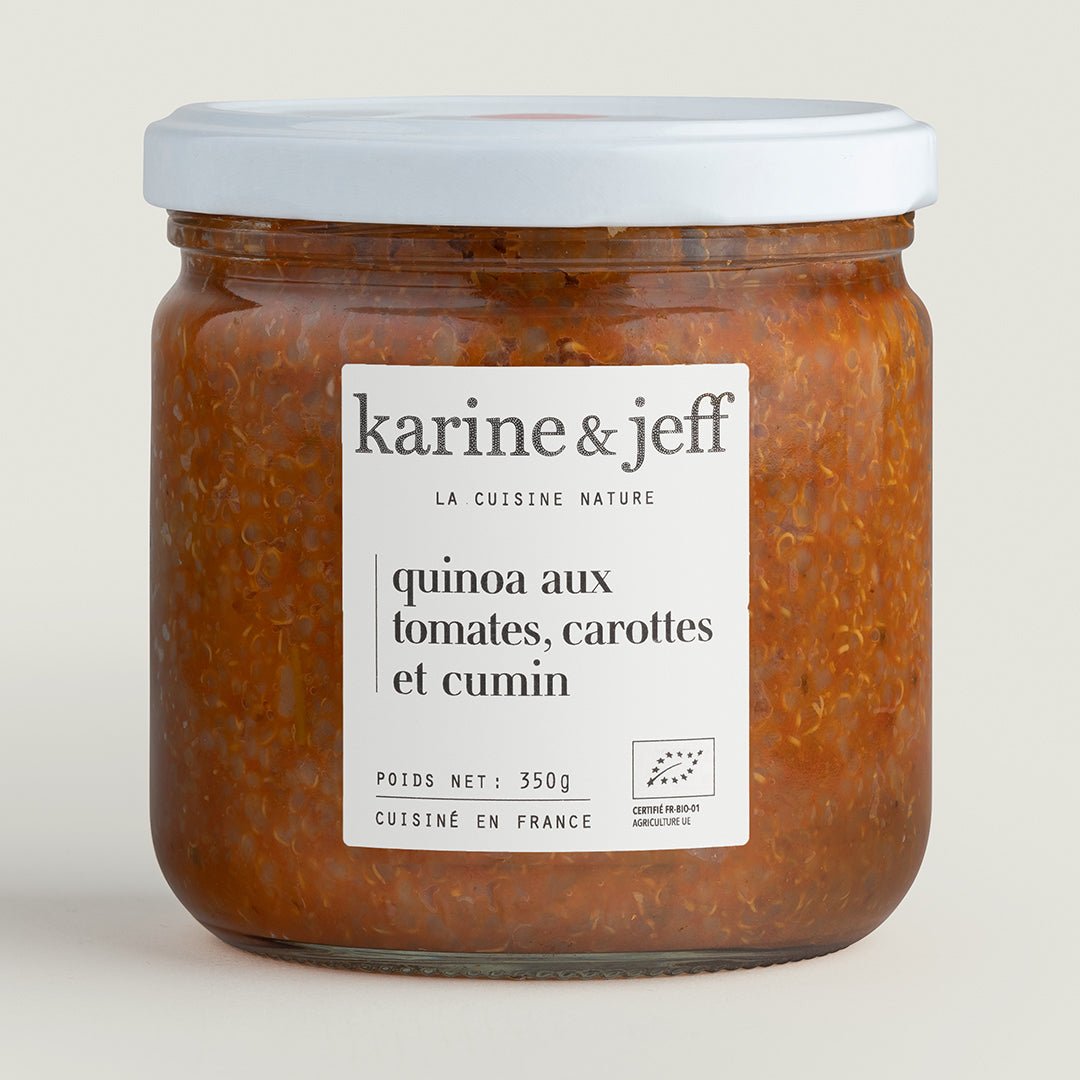 Quinoa aux tomates, carottes et cumin - Karine &amp; Jeff