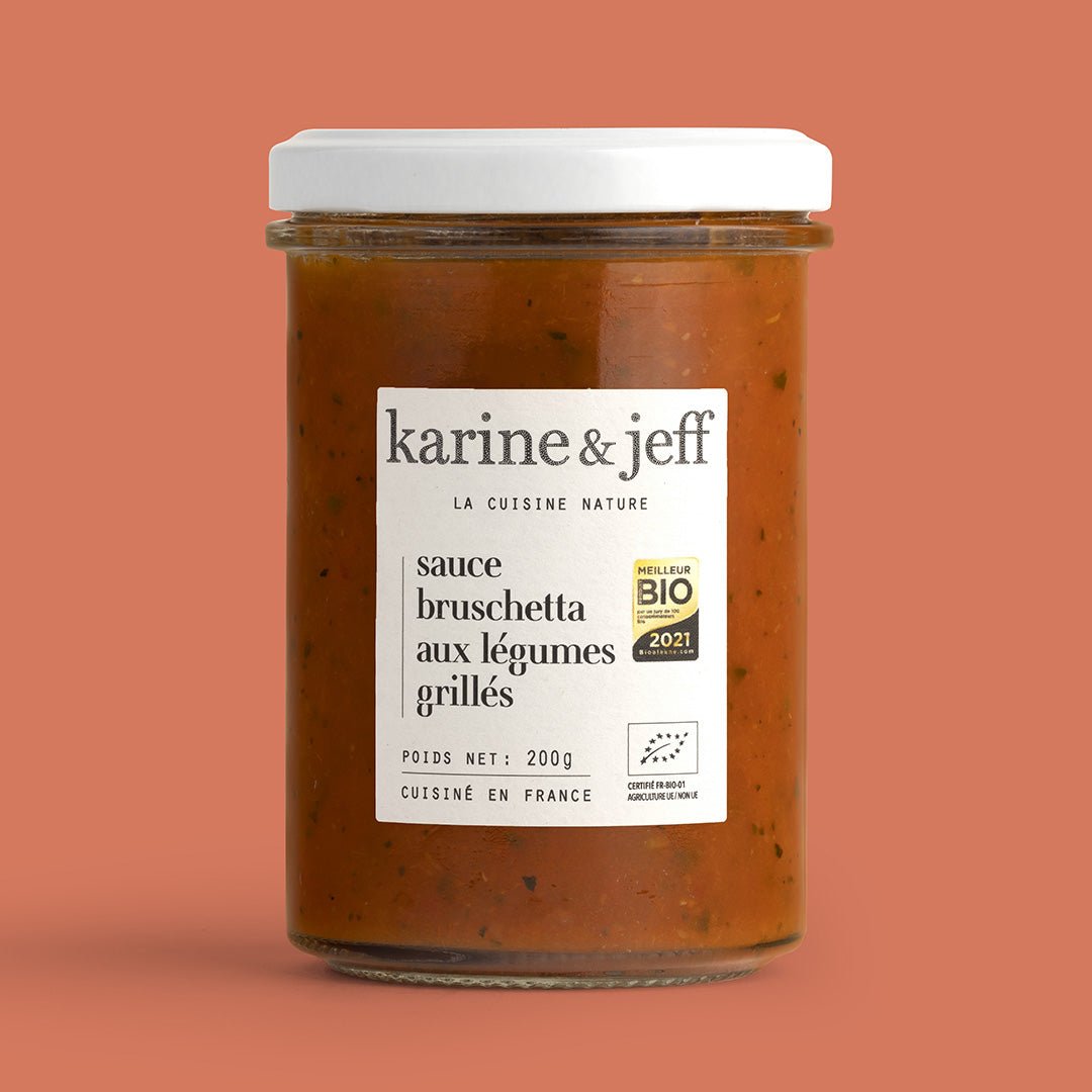 Sauce bruschetta aux légumes grillés - Karine &amp; Jeff