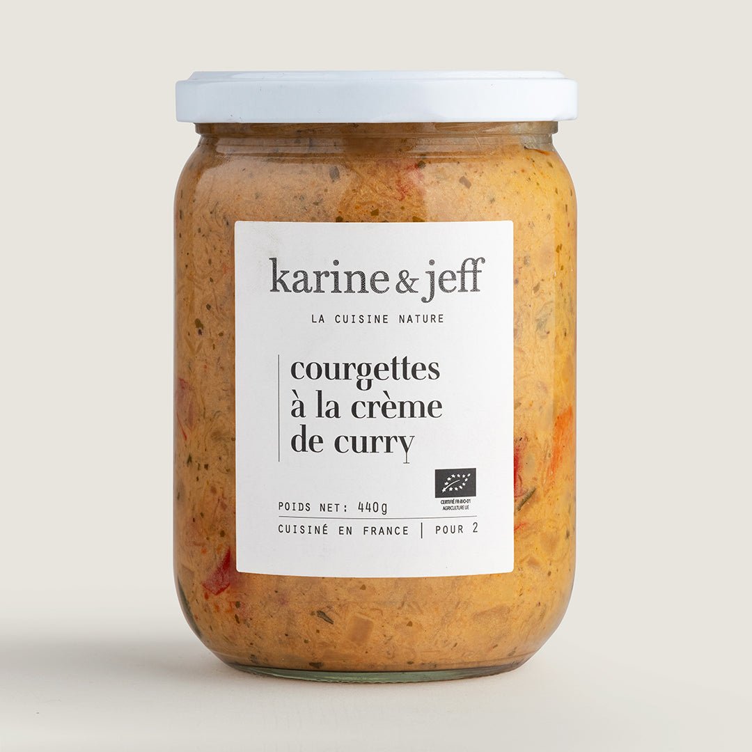 Courgettes à la crème de curry - Karine &amp; Jeff