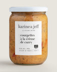 Courgettes à la crème de curry - Karine & Jeff