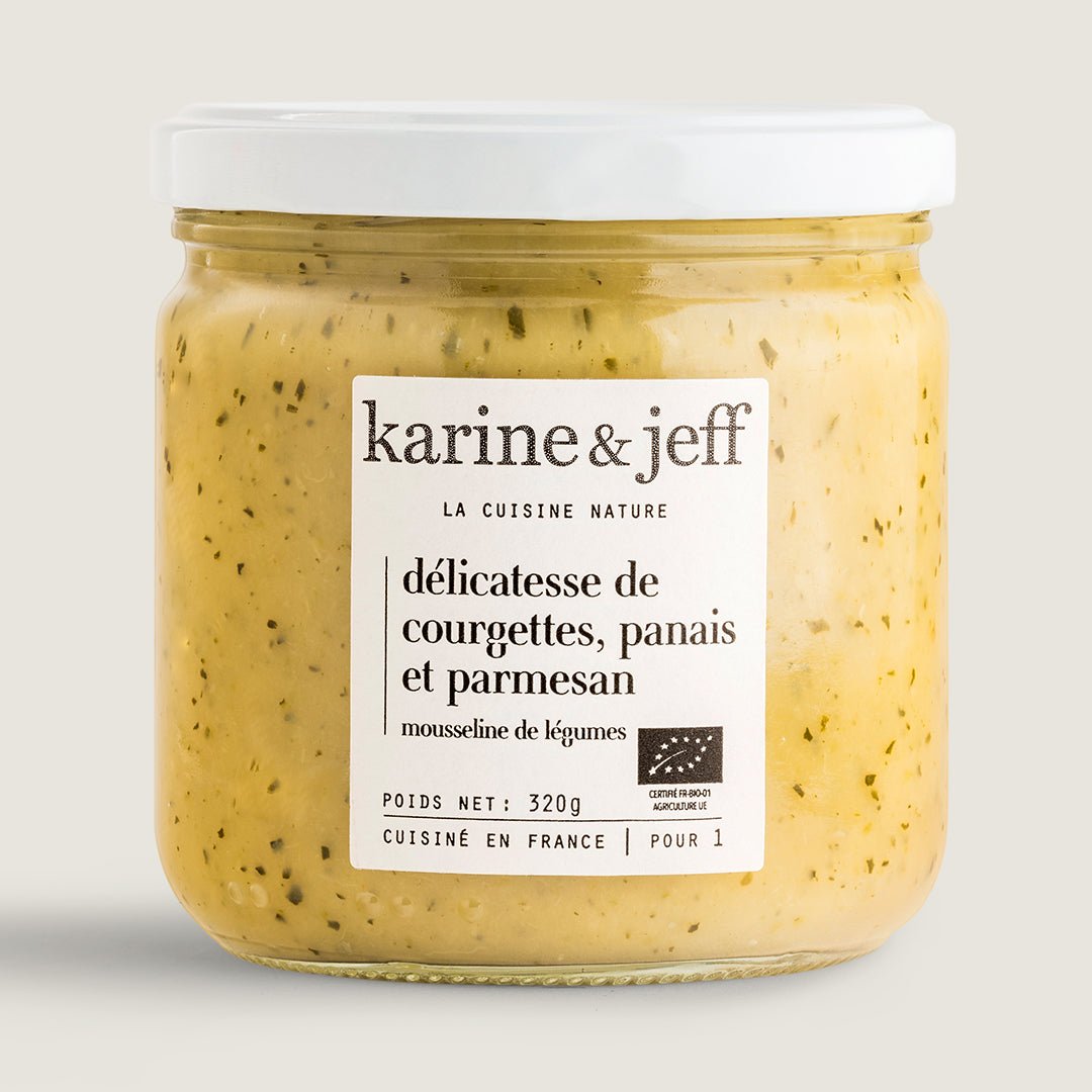 Délicatesse de courgettes panais et parmesan - Karine &amp; Jeff