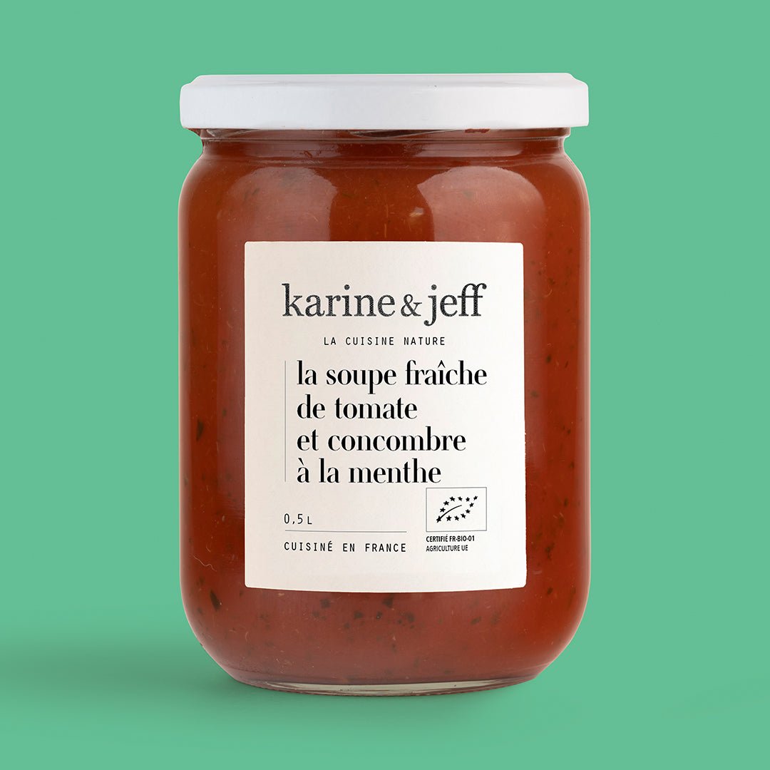 Soupe de tomate bio - Karine &amp; Jeff