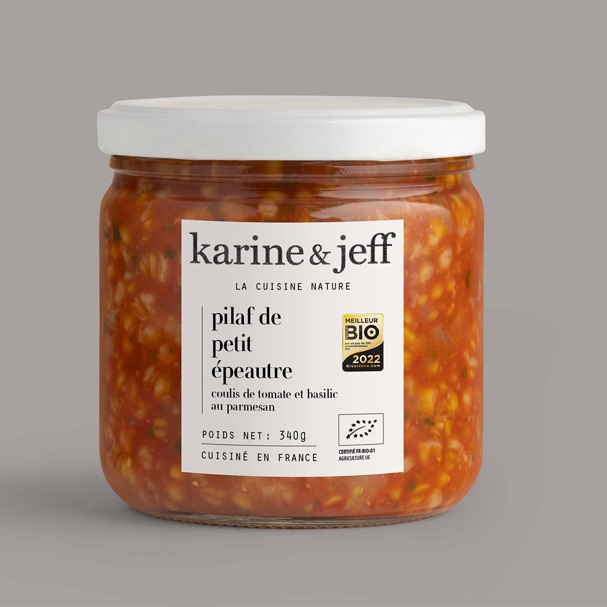 Pilaf de petit épeautre - coulis de tomate - Karine &amp; Jeff