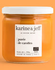 Purée de carottes bio - Karine & Jeff