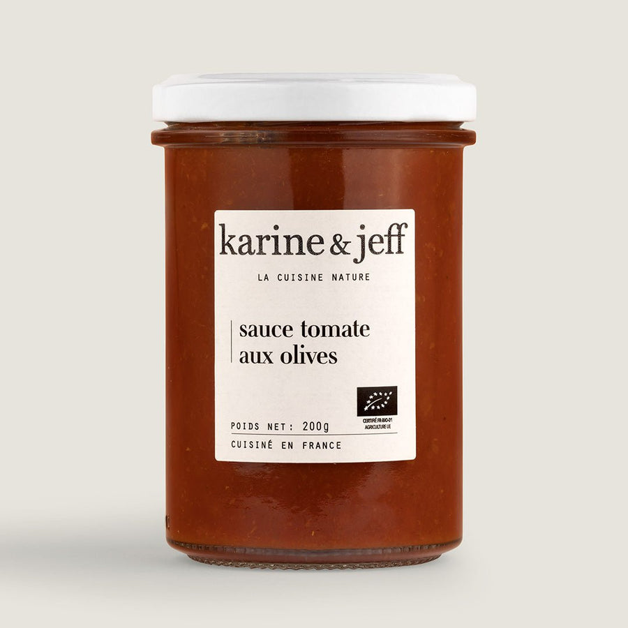 Sauce tomate aux olives - Karine & Jeff
